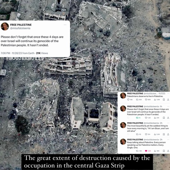 #FREEGAZA WHOโs READY FOR THE HOLIDAYS! STAY BLESSED & COUNT THEM! @BOUJEEBUYYS - Picture 4 of 16